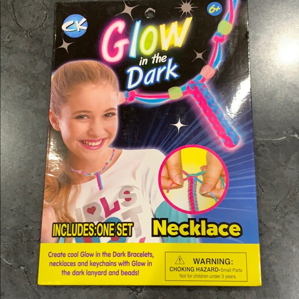 2/$8 or $5 each Glow in the Dark Necklace